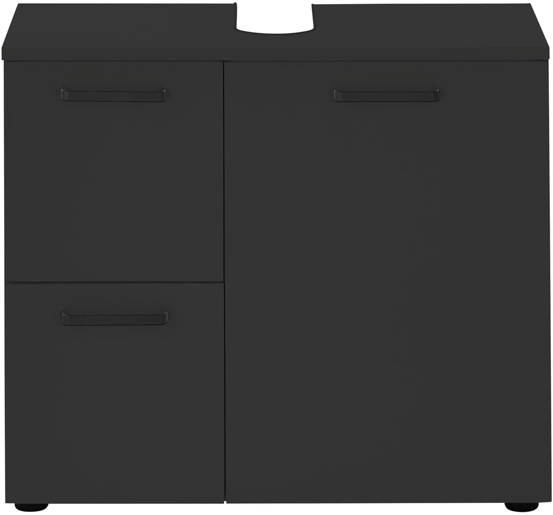 BASIC by Balculina Waschbeckenunterschrank Vanice | Schwarz