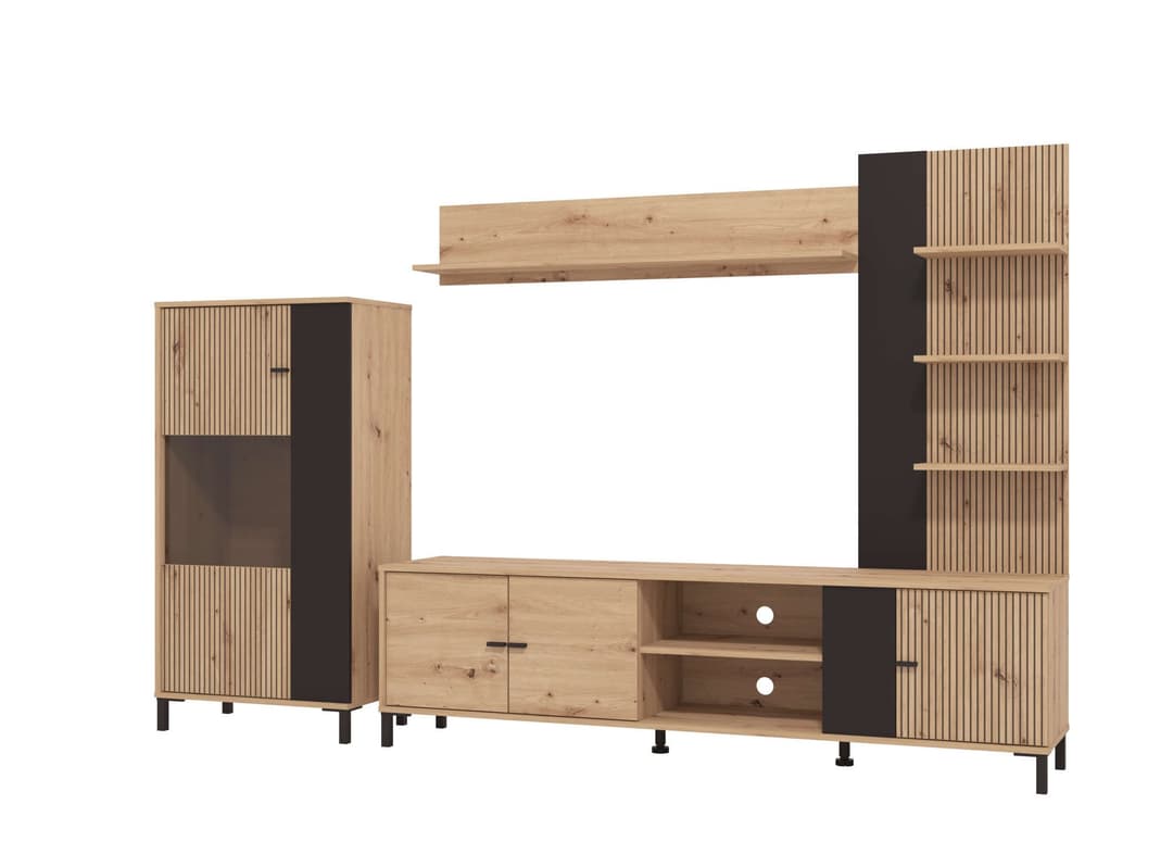 INOSIGN Wohnwand Avignon | Holztöne