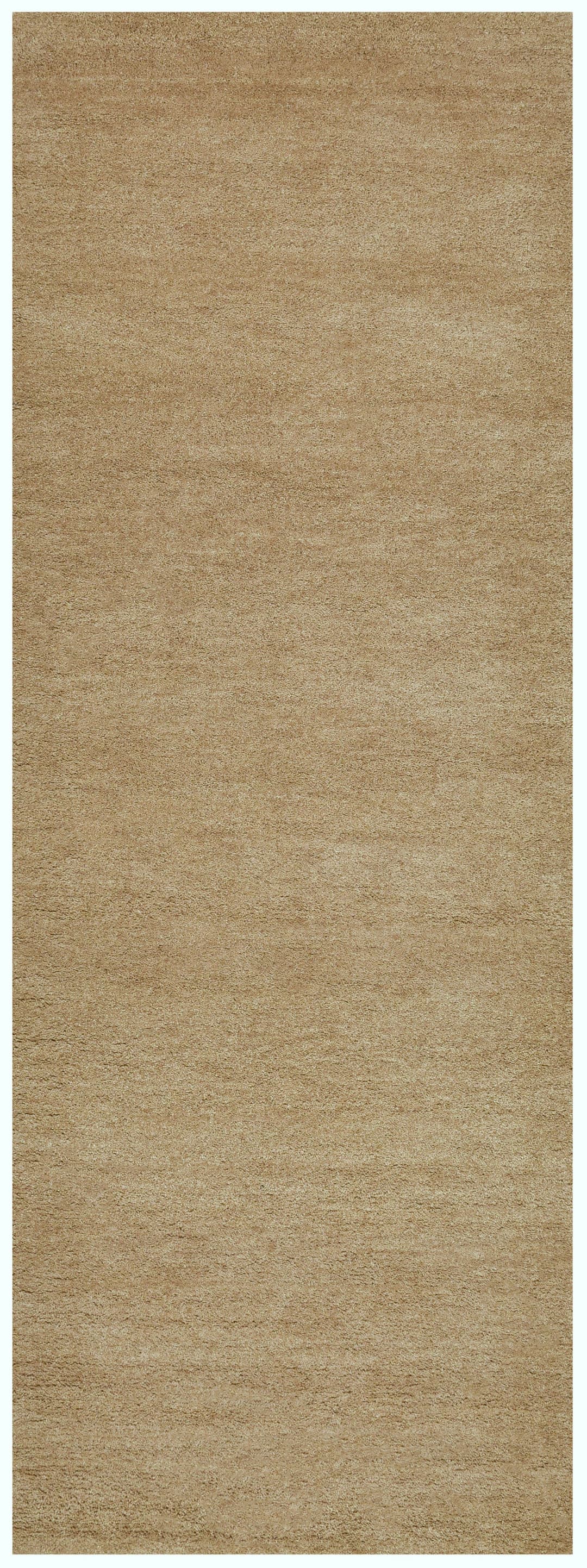 THEKO Wollteppich Gabbeh Uni | Beige