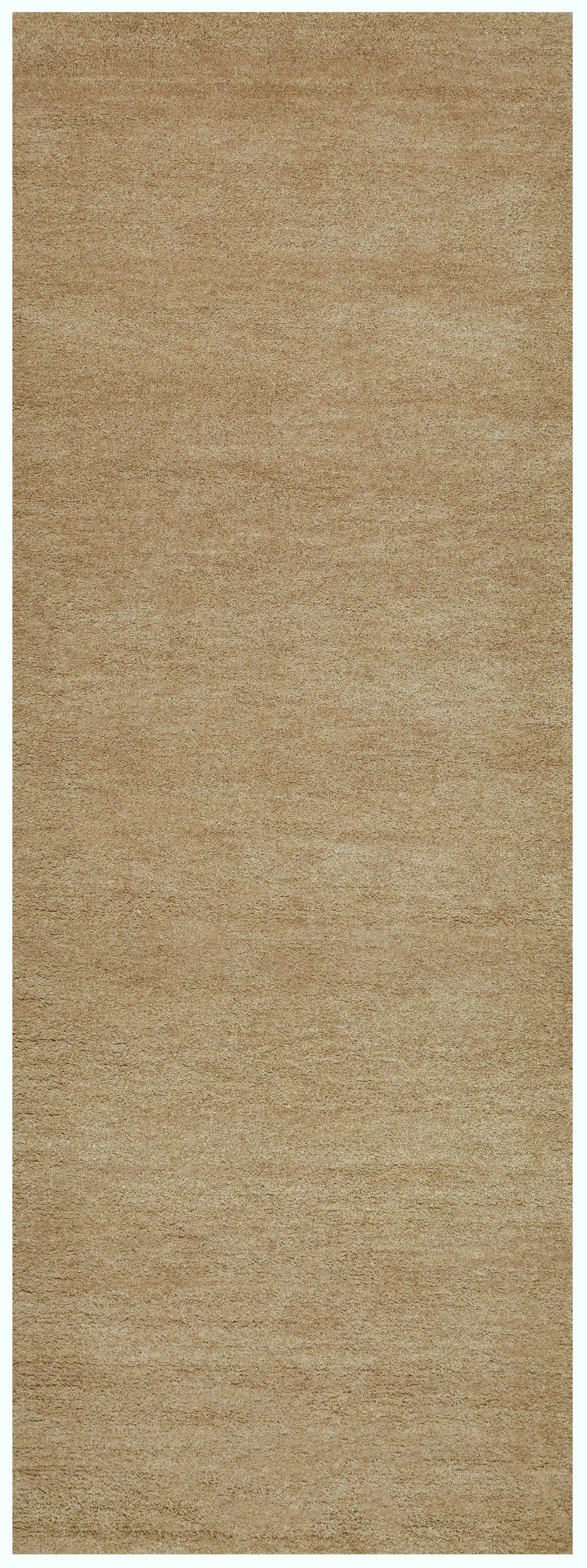THEKO Wollteppich Gabbeh Uni | Beige