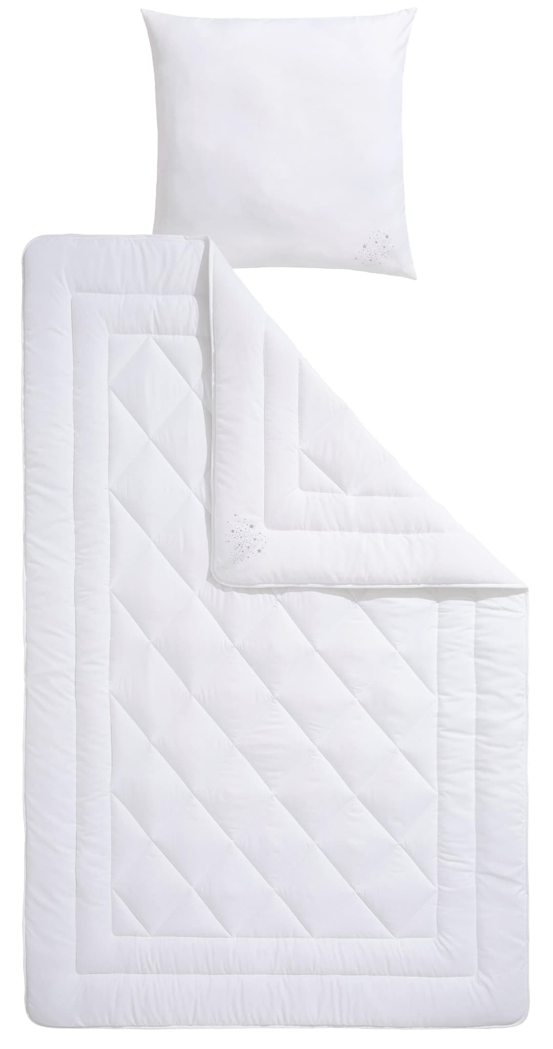 OTTO home Microfaserbettdecke Baca | Weiß