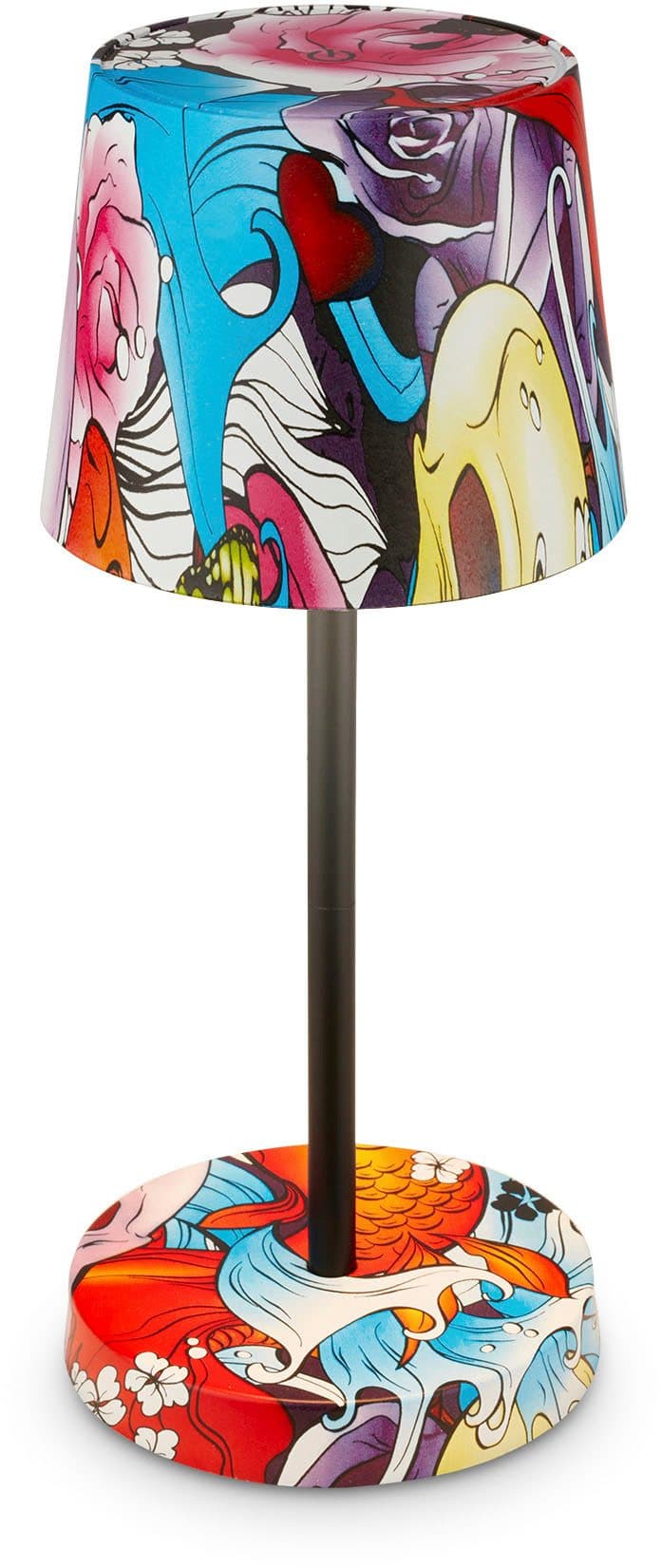 Briloner Leuchten BOJA LED Tischlampe | Grau
