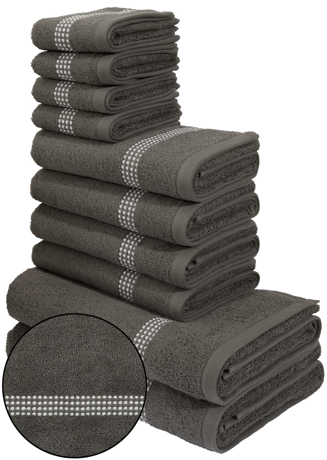 OTTO home Handtuch Set Kapra | Grau
