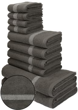 OTTO home Handtuch Set Kapra | Grau