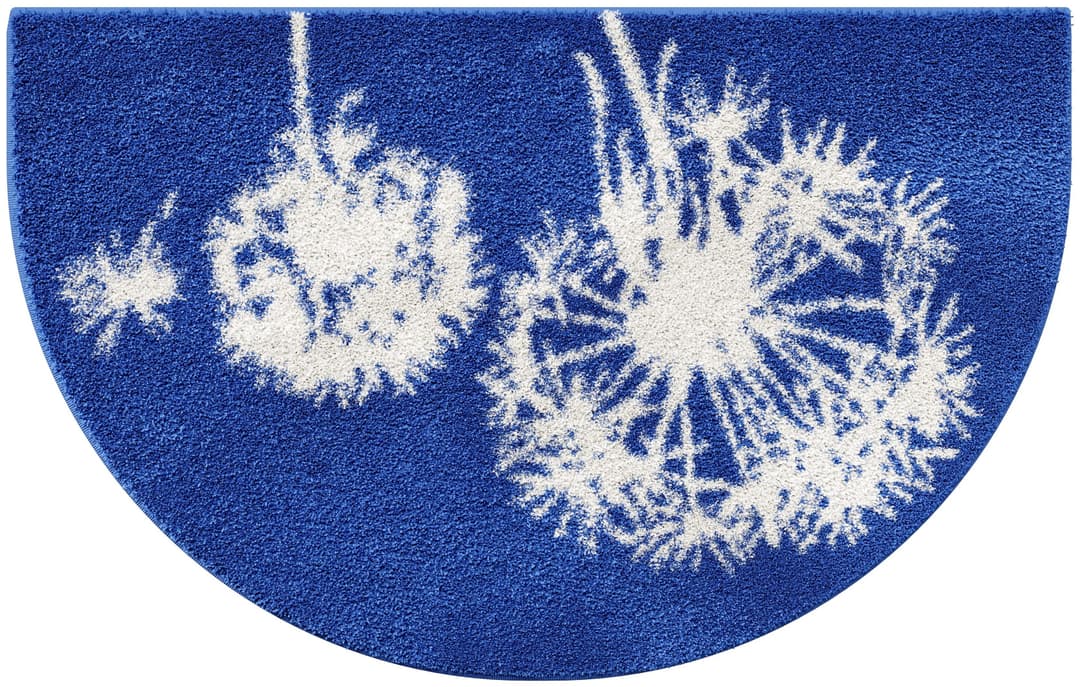 Grund Badematte Pusteblume | Blau