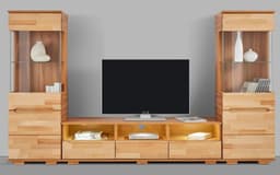 OTTO home Wohnwand Vetro | Holztöne