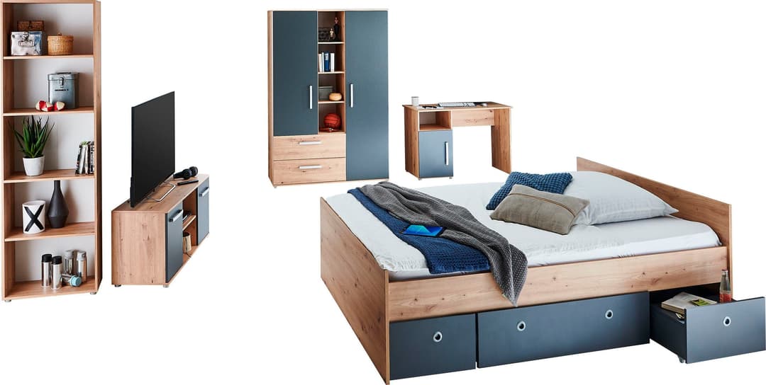 arthur berndt Jugendzimmer-Set Alessio | Braun