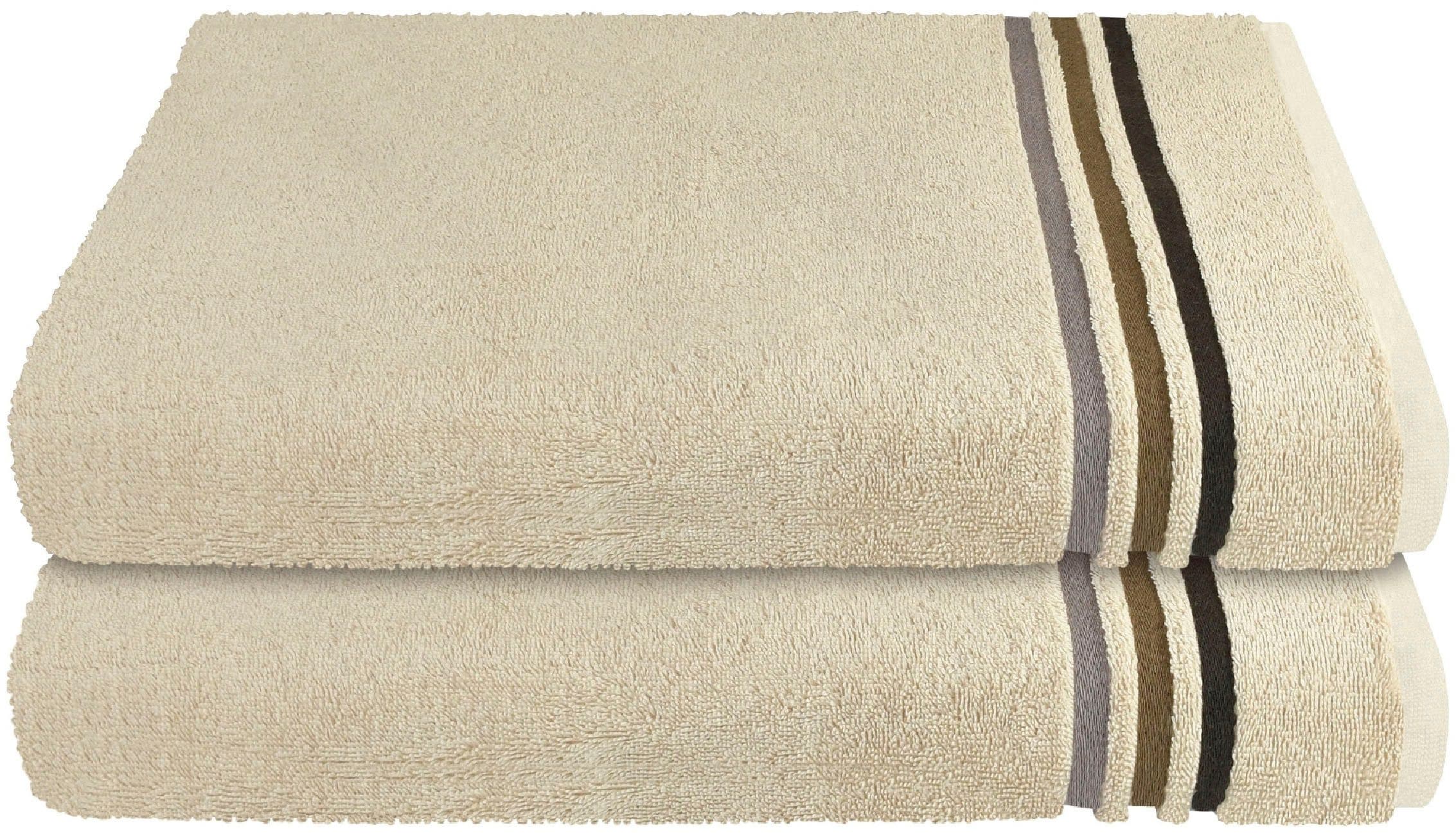 Schiesser Skyline Color Duschtücher | Beige