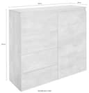 Home affaire Highboard Magic | Weiß 3