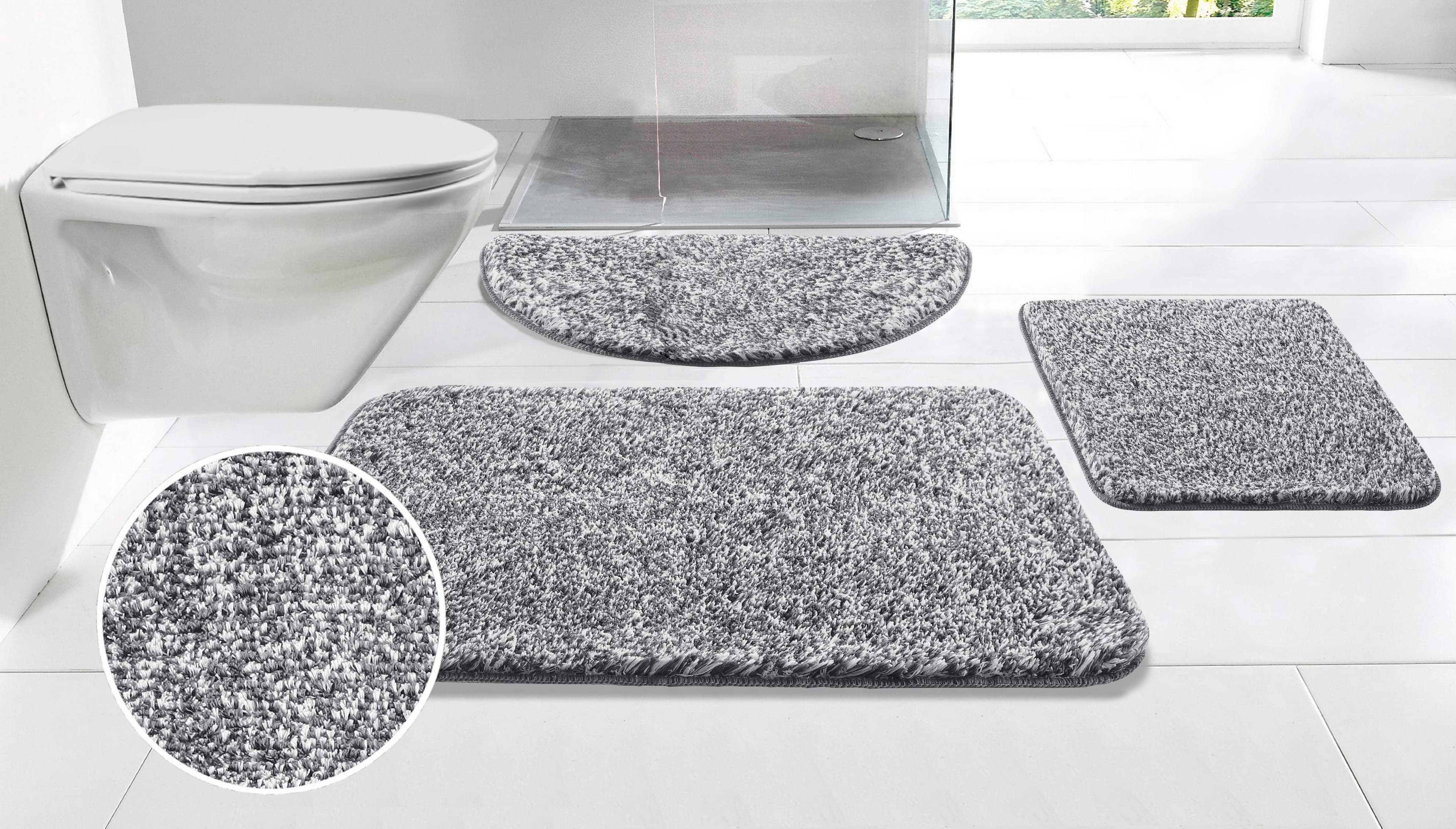 OTTO home Badematte Vanessa meliert | Grau