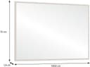 FORTE Garderobenspiegel Alice Springs | Beige 4