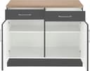 KOCHSTATION Unterschrank KS-Mali Breite 100 cm | Braun 2