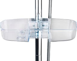 Wenko Duschstangencaddy Premium | Transparent