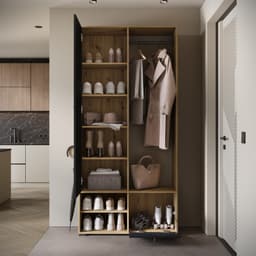 Home affaire Garderobenschrank DINO | Holztöne