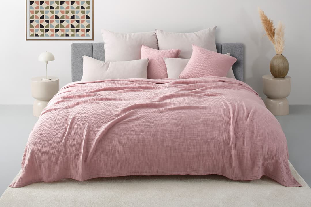 OTTO home Tagesdecke Bailee | Rosa