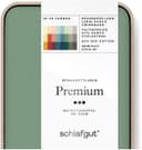 Schlafgut Spannbettlaken PREMIUM Mako-Zwirn-Jersey | Grün 4