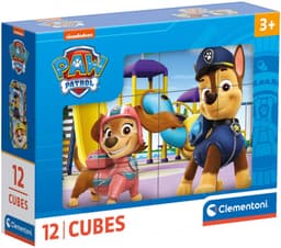 Clementoni® Würfelpuzzle Paw Patrol | Mehrfarbig