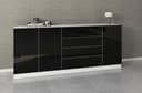 borchardt Möbel Sideboard Vaasa | Schwarz