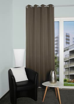 Home Basics Vorhang ATLANTIK | Braun