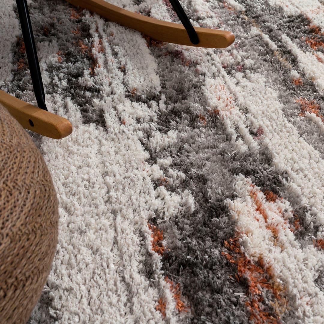 Paco Home Hochflor-Teppich Vincenza 283 | Mehrfarbig