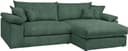 home affaire Ecksofa Soft&Cosy XXL L-Form | Grün