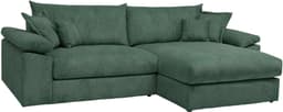 home affaire Ecksofa Soft&Cosy XXL L-Form | Grün