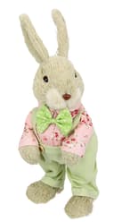 I.GE.A. Osterhase Hasenjunge mit Latzhose | Mehrfarbig