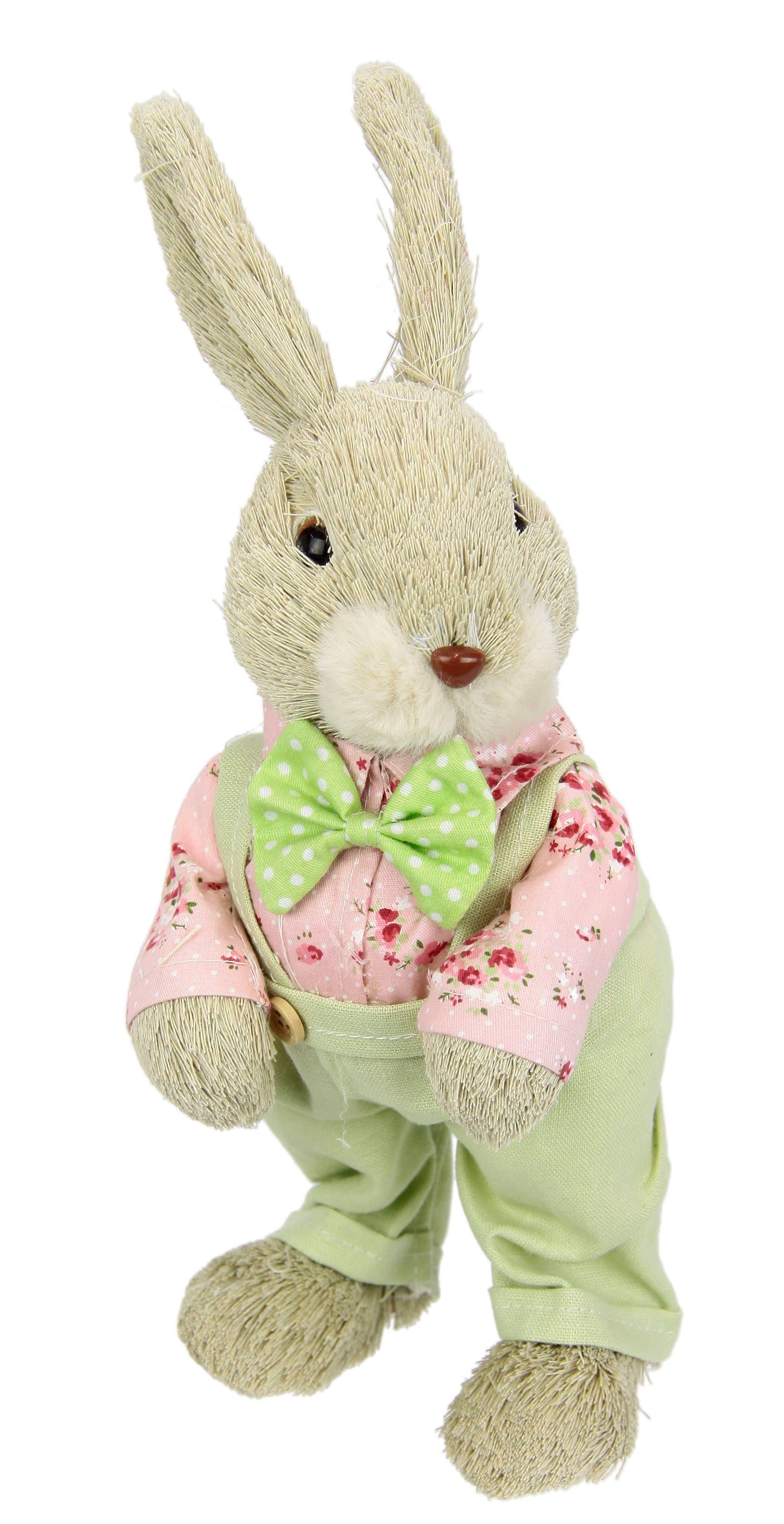 I.GE.A. Osterhase Hasenjunge mit Latzhose | Mehrfarbig