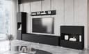 OTTO home Wohnwand PARIS | Schwarz 5