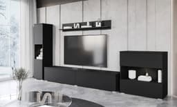 OTTO home Wohnwand PARIS | Schwarz