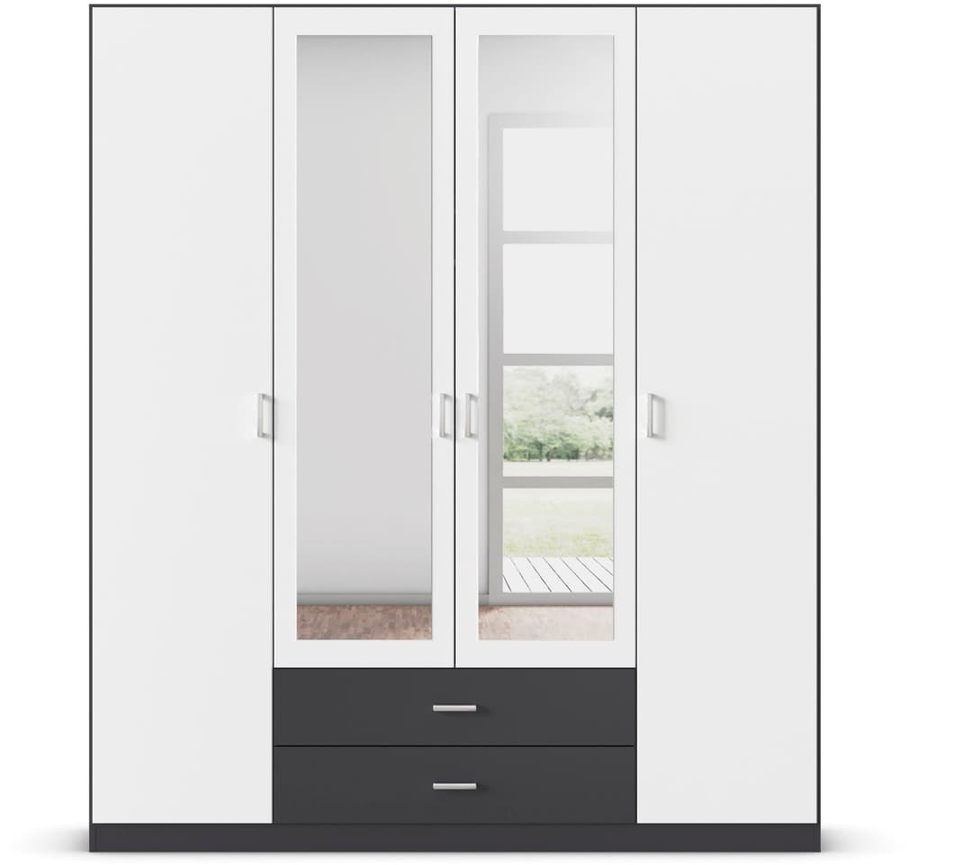 rauch Kleiderschrank GAMMA | Mehrfarbig