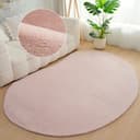 Bruno Banani Hochflor-Teppich Rabbit 2 Bean | Rosa 3