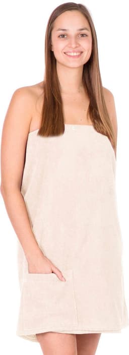 framsohn frottier Sarong Saunakilt Damen | Beige