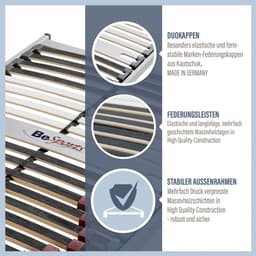 Lattenrost Duo Powerflex NV | Holztöne