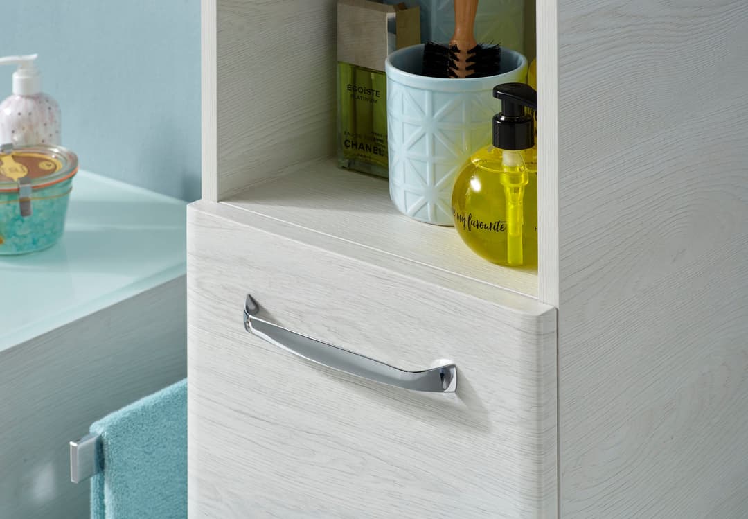 Saphir Quickset 936 Hochschrank | Weiß