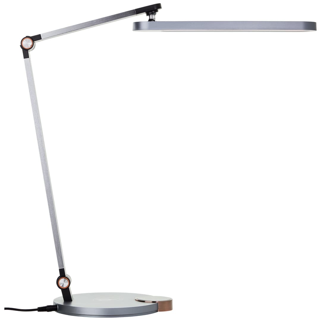 Brilliant LED Schreibtischlampe Officehero | Grau