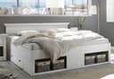 Home affaire Bett California Doppelbett | Weiß 4