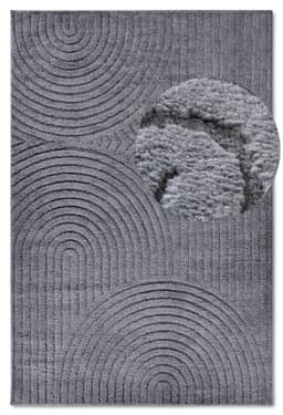 ELLE DECORATION Cosy Panglao Designteppich | Grau