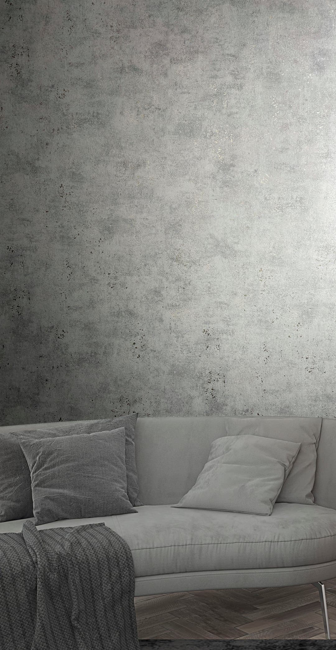 Marburg Vliestapete Concrete | Grau