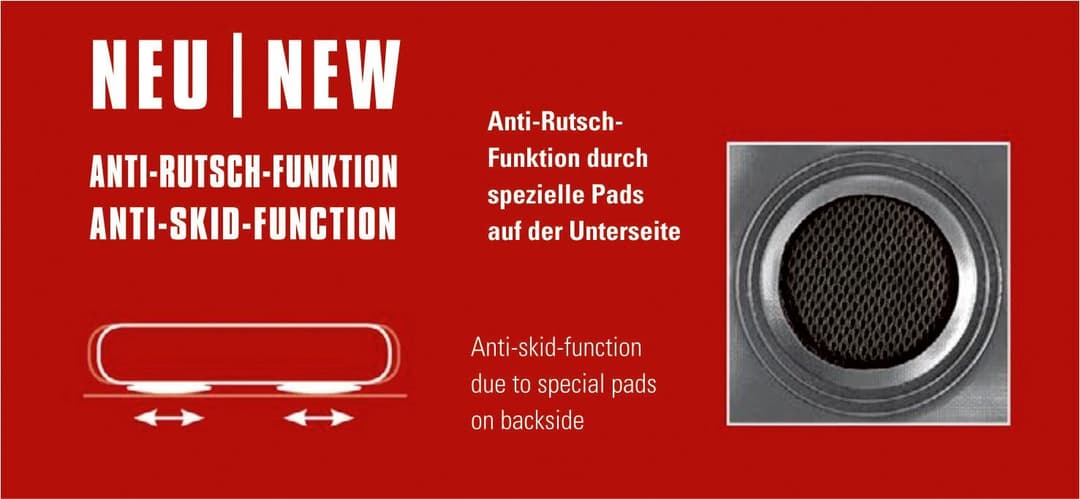 High Peak Luftbett King | Grau
