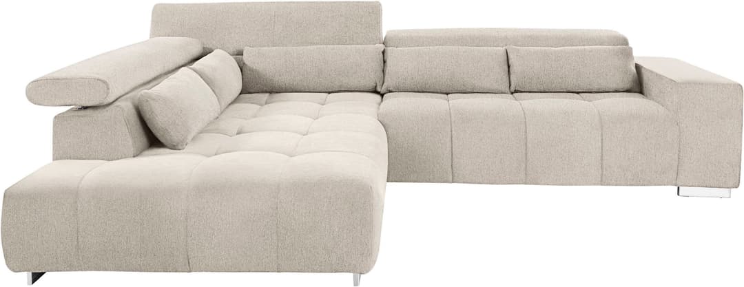 COTTA Ecksofa Orion L-Form | Beige