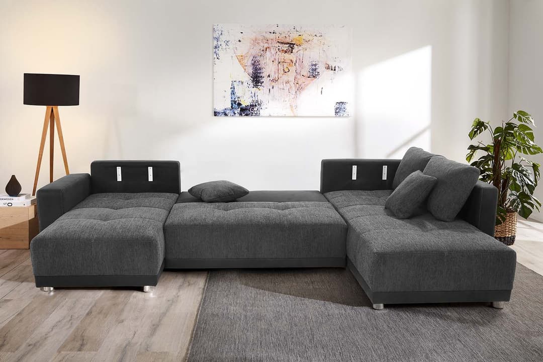 Jockenhöfer Gruppe Wohnlandschaft Orlando | Grau