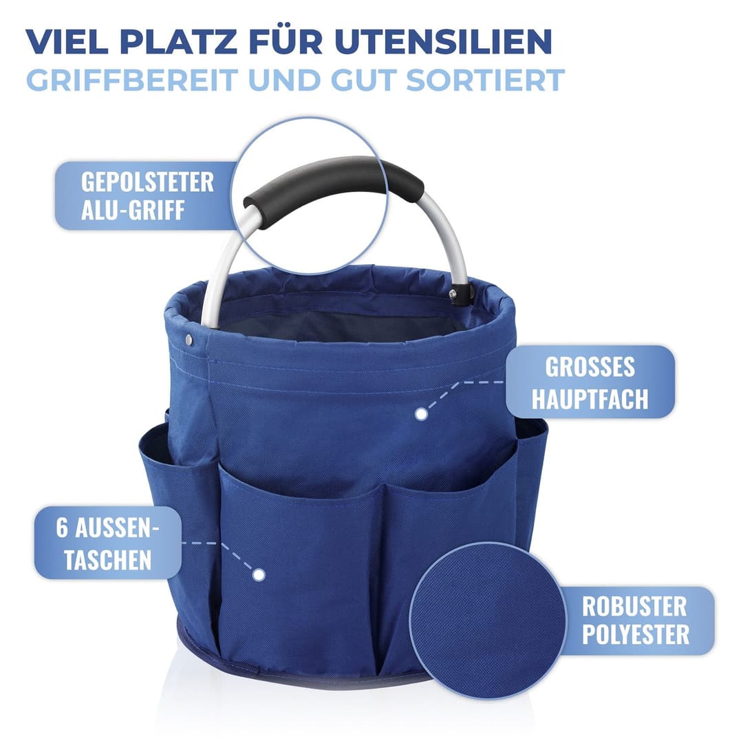 Maximex Organizer Universal-Reinigungs-Caddy | Blau