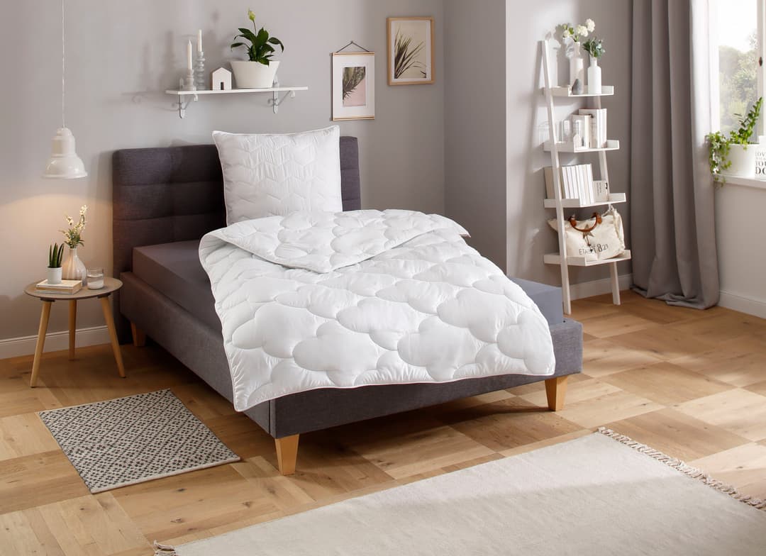OTTO home Microfaserkissen Mondschein | Weiß