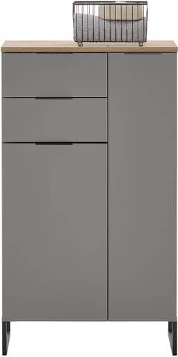 BASIC by Balculina Midischrank Denver | Grau