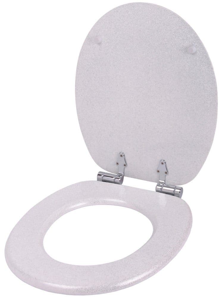 Sanilo WC-Sitz Glitzer | Weiß