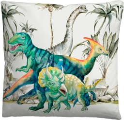 Biberna Kinderbettwäsche Dinos | Mehrfarbig