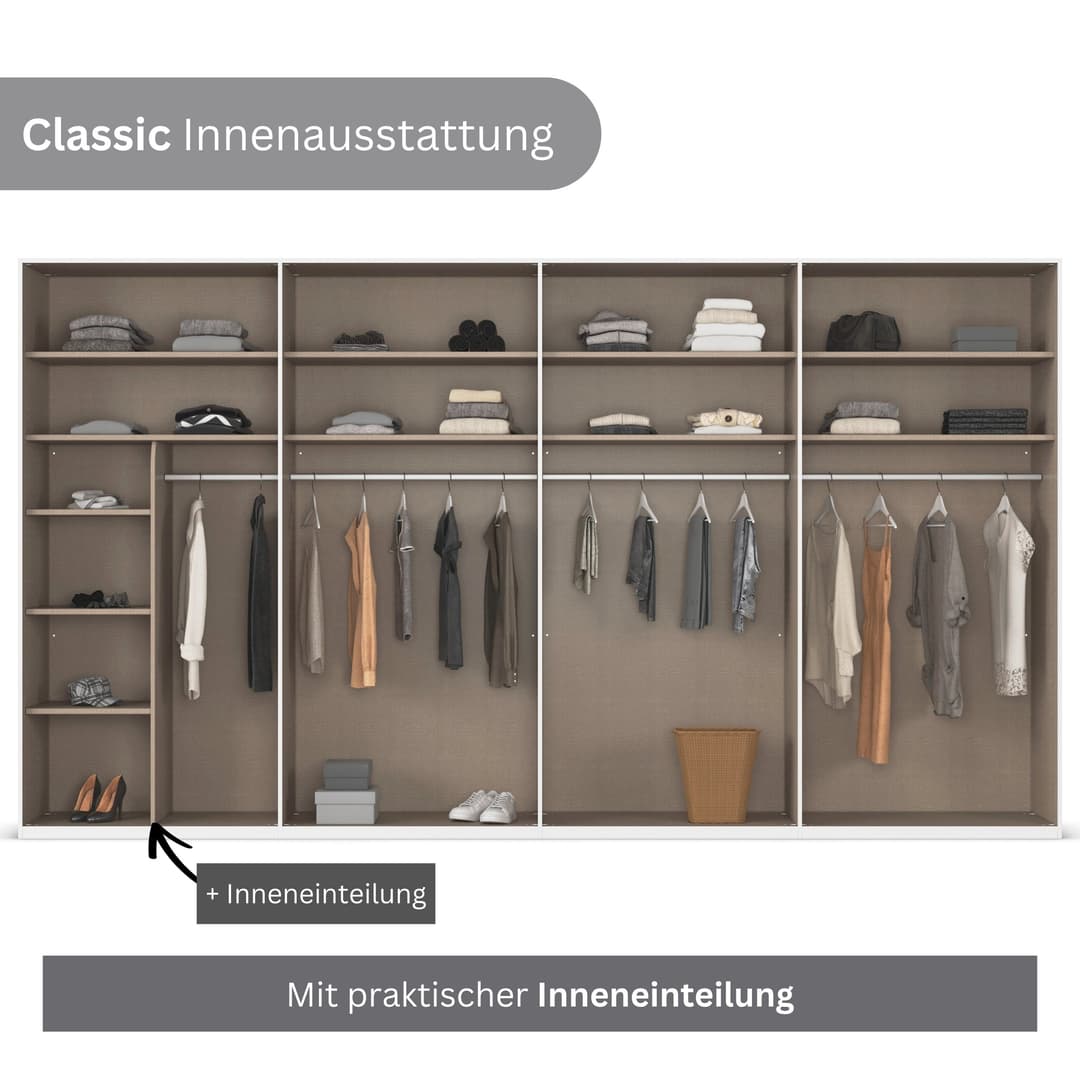 LeGer Home by Lena Gercke Kleiderschrank SERINA | Beige