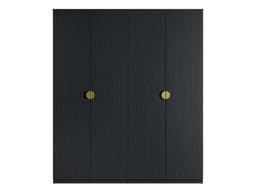 Home affaire Kleiderschrank BELLOT | Schwarz