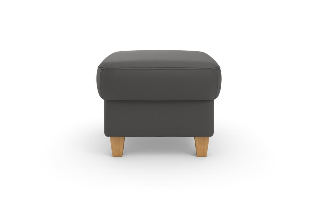 Home affaire Polsterhocker Palmera | Braun